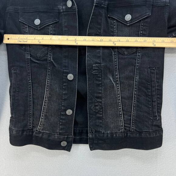 AE X Young Money Unisex Black Denim Jacket - Picture 7 of 15